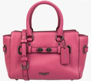 COACH Blake 25 Carryall Pink Bubble Leather