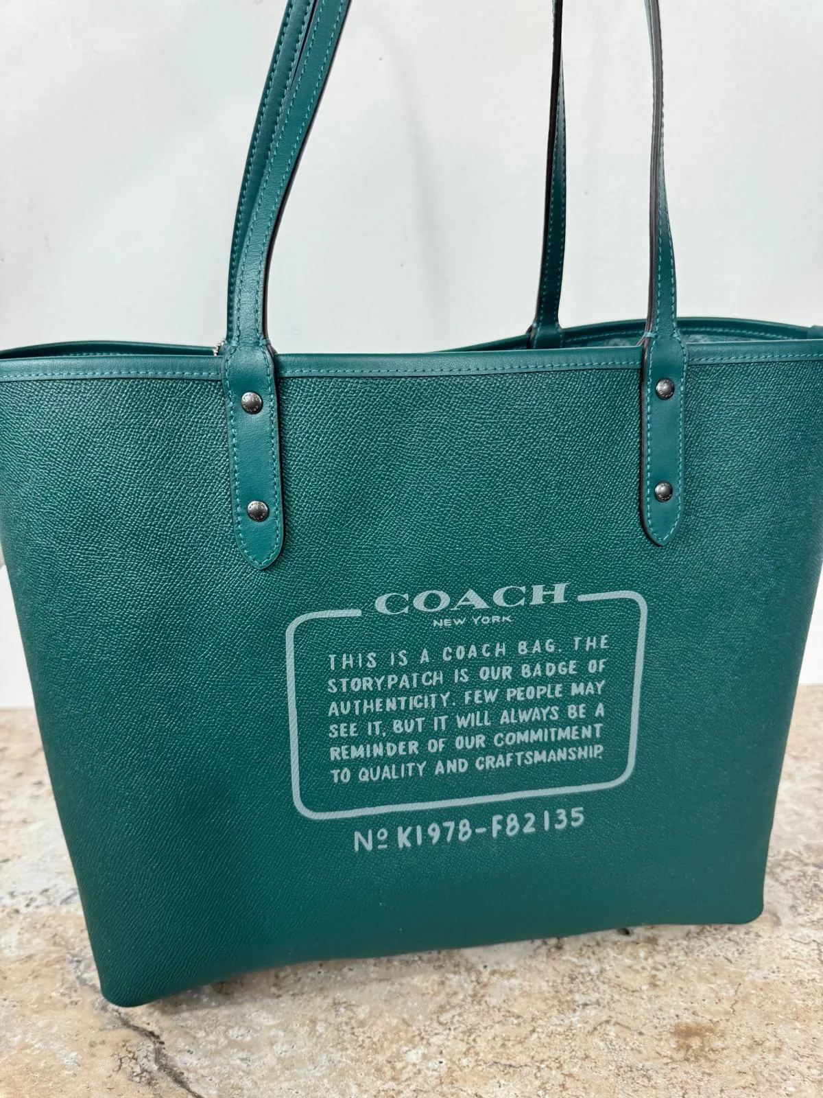 COACH REVERSIBLE TOTE BAG