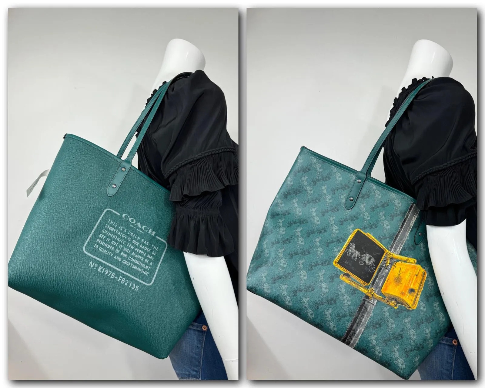 COACH REVERSIBLE TOTE BAG