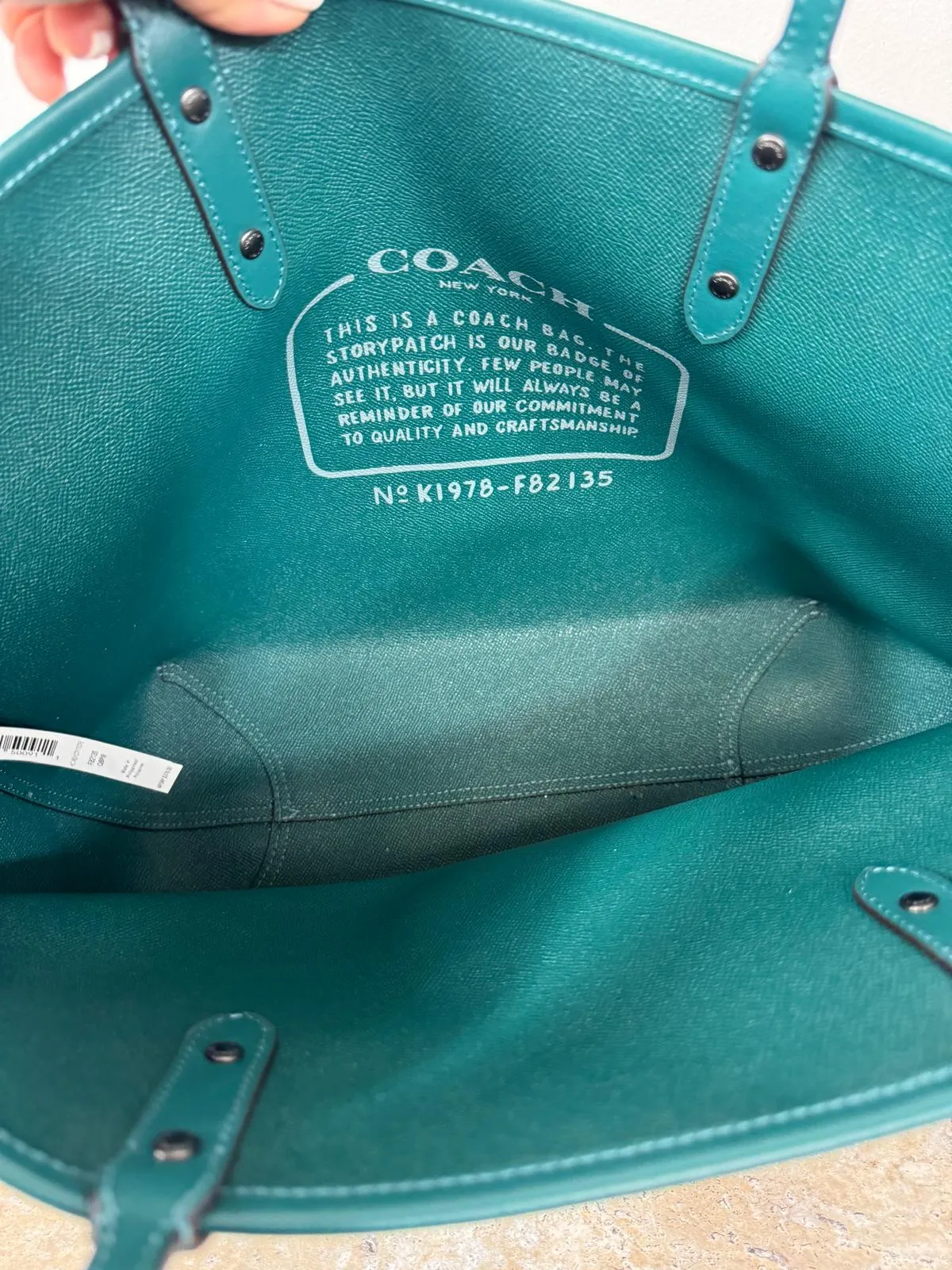 COACH REVERSIBLE TOTE BAG