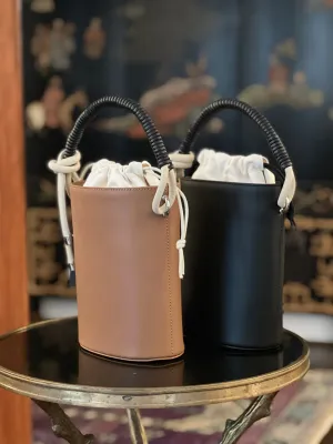 Como Bucket Bag, Chocolate
