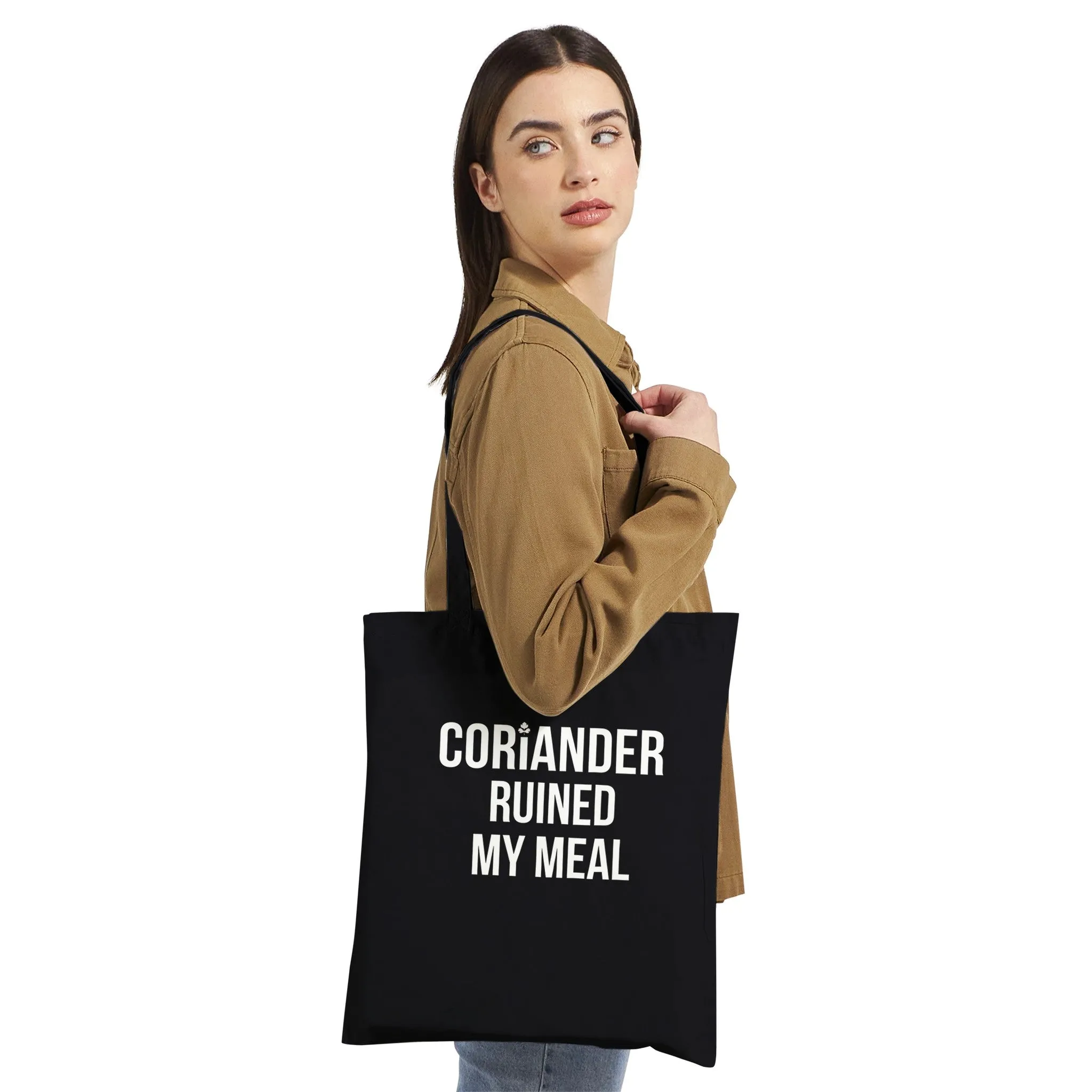 'Coriander Ruined My Meal' Tote Bag
