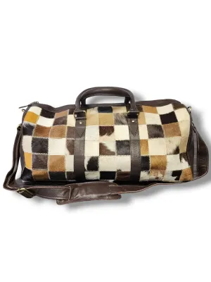 Cowhide Duffel Bag