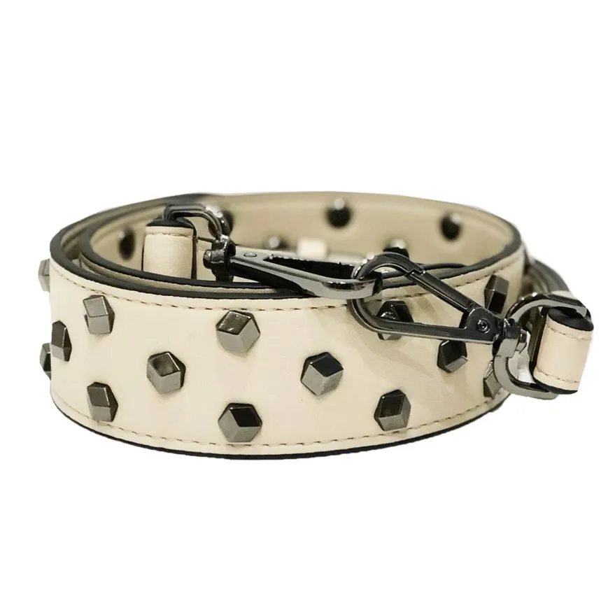 Cream Studded Strap