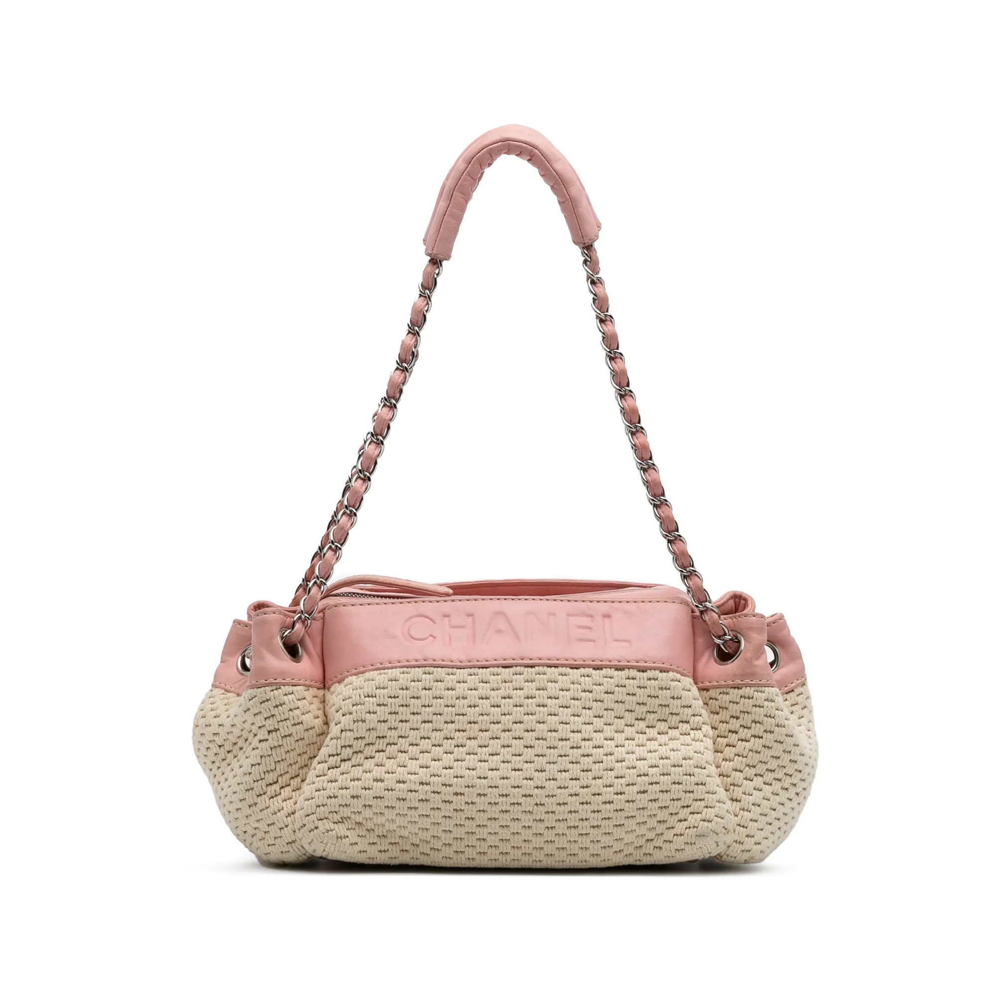 Crochet Wool LAX Accordion Shoulder Bag