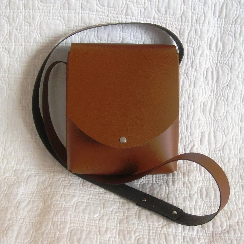 Cross Body Bag, Recycled Leather, Italian Style by San Lorenzo, Unisex