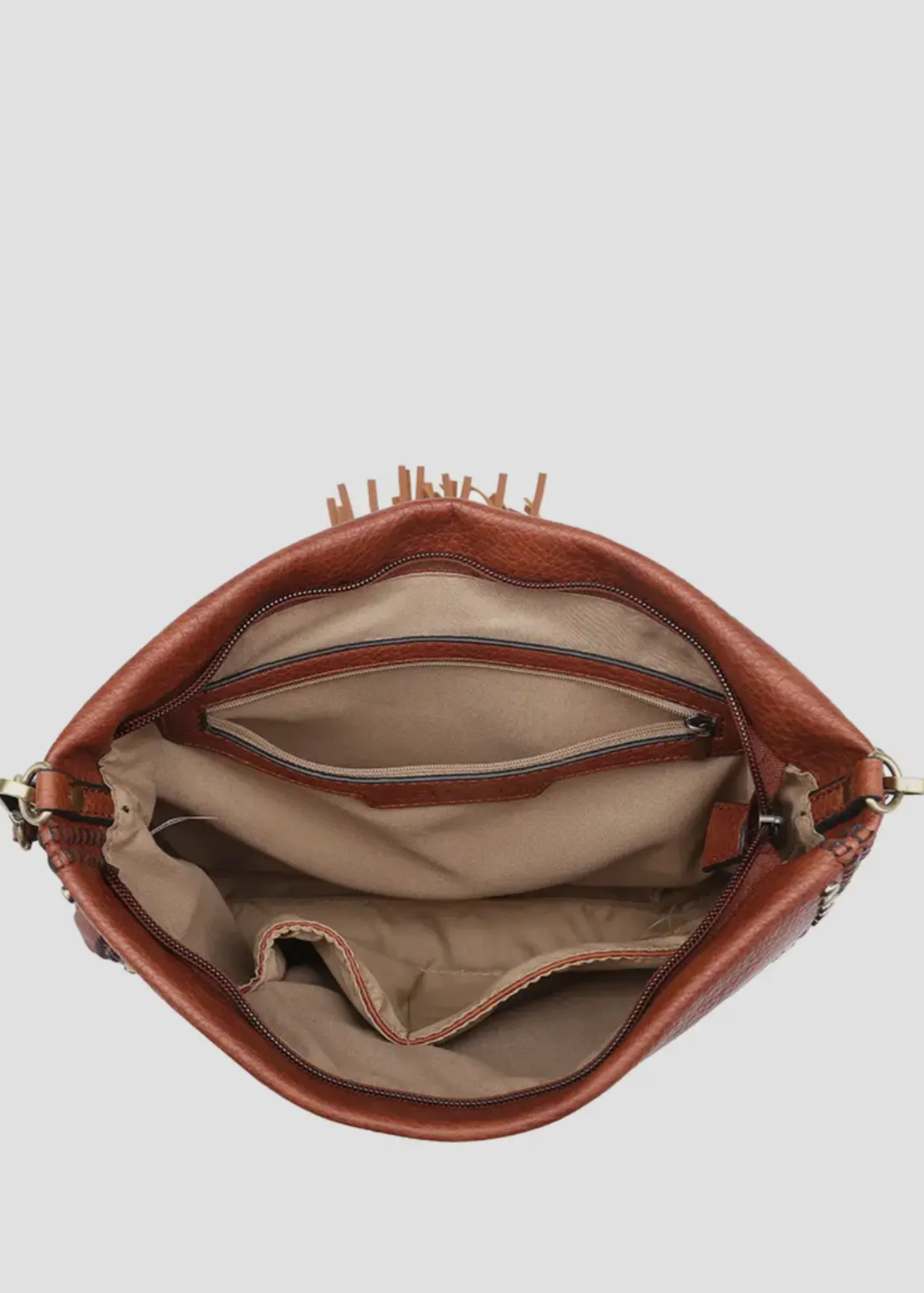 Crossbody With Grommet Details