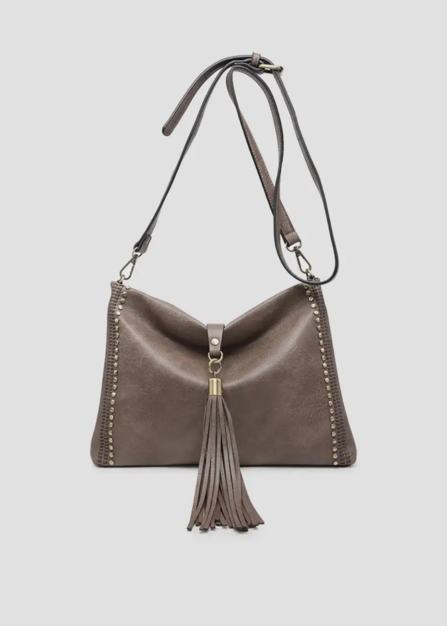 Crossbody With Grommet Details