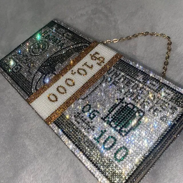 Crystal Money Bag
