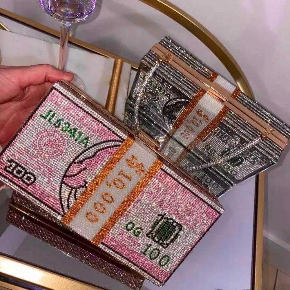 Crystal Money Bag