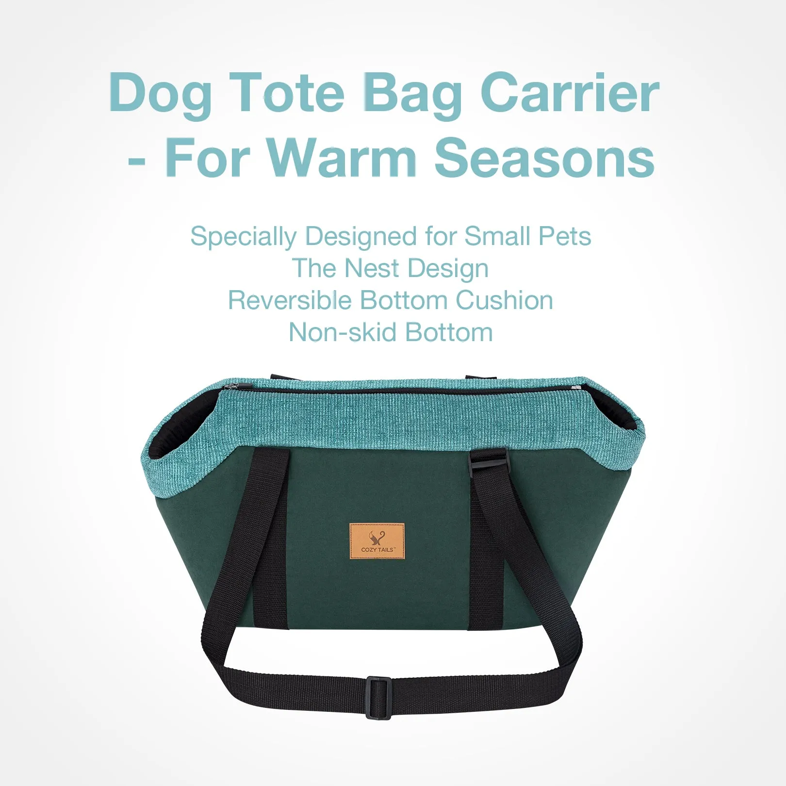 CT041 - Dog Tote Bag Carrier - For Warm Seasons