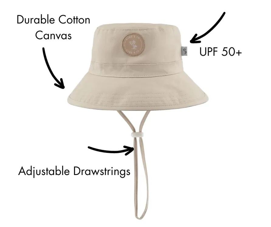 Cubs & Co - Pink Signature Bucket Hat UPF50 