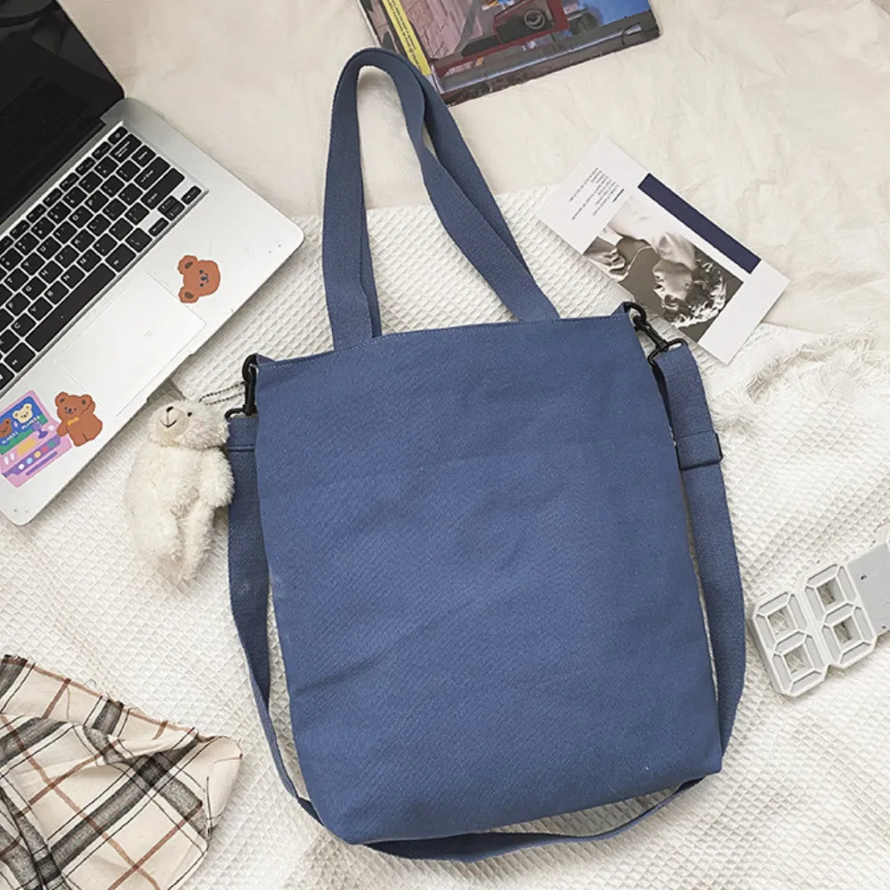Cute Bear Doll Canvas Bag