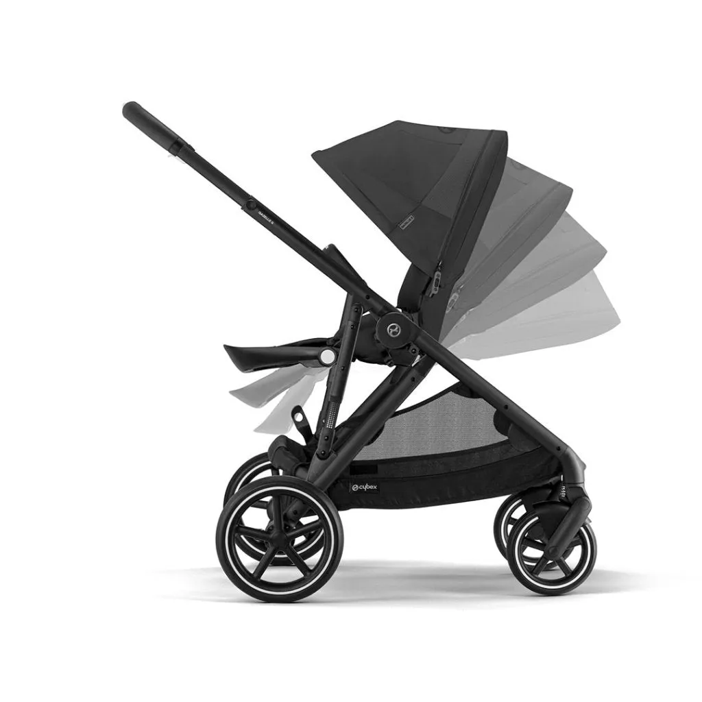 CYBEX Gazelle S Pushchair - Moon Black