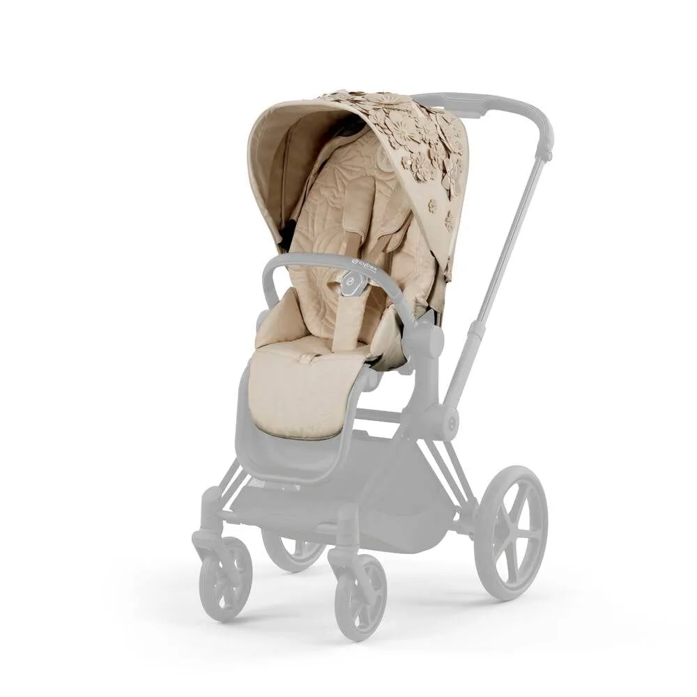 Cybex PRIAM │ ePRIAM Seat Pack - Simply Flowers │ Nude Beige