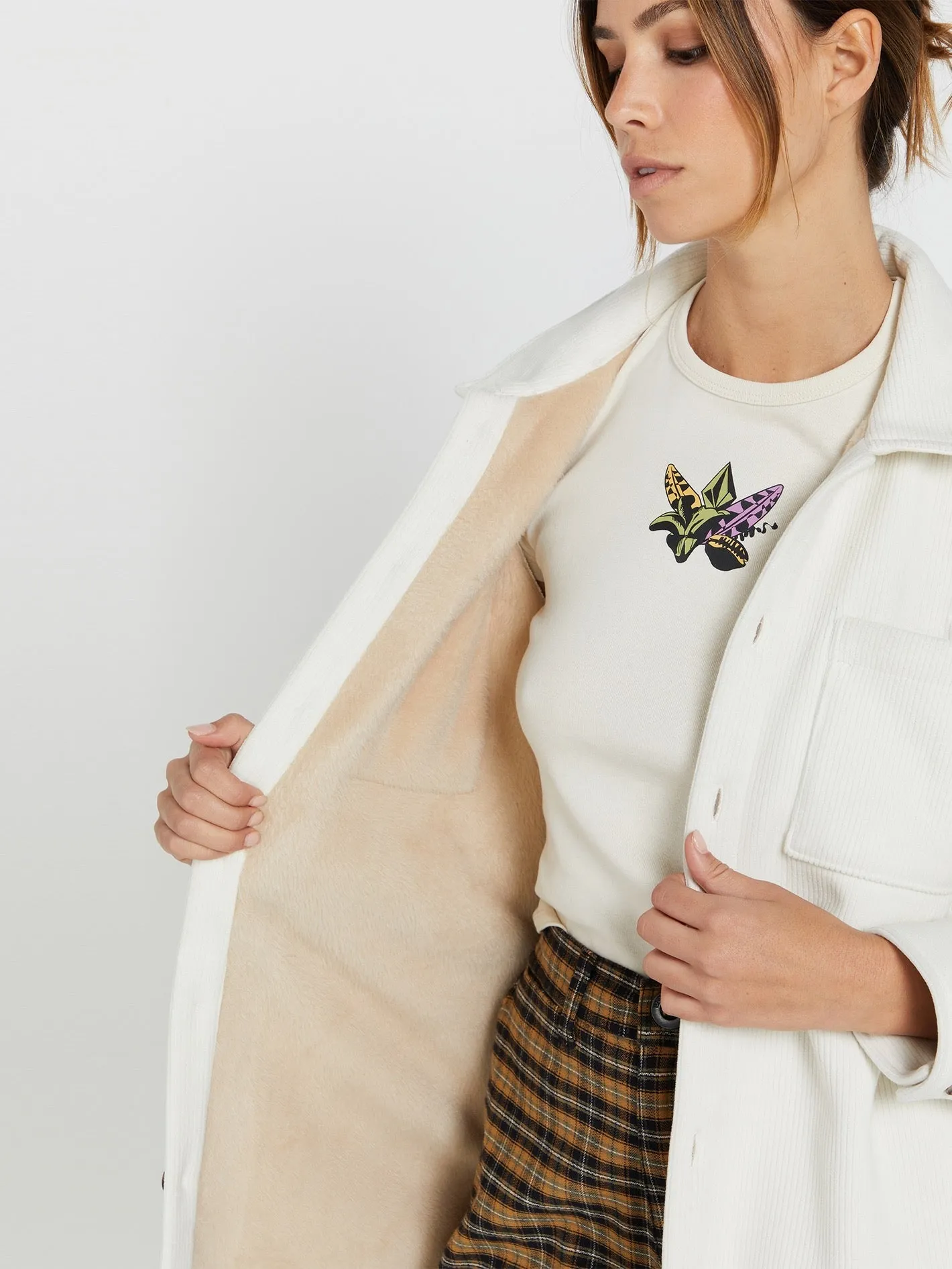 Dede Shacket Jacke - CLOUD