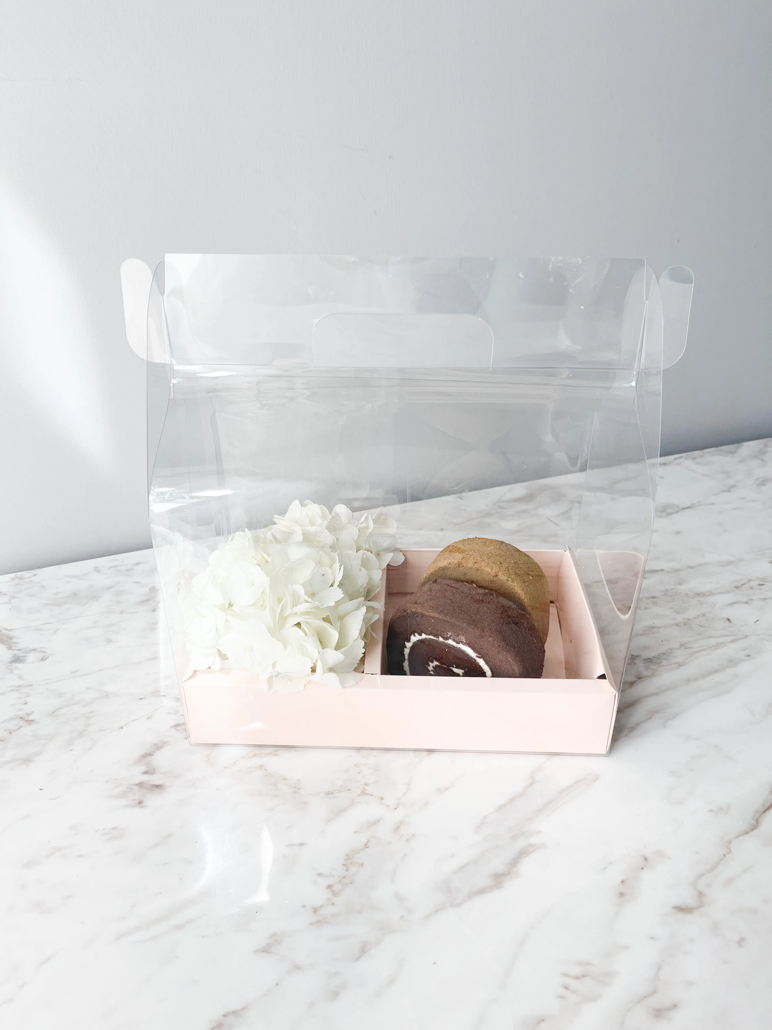Dessert/Flower Box with handle