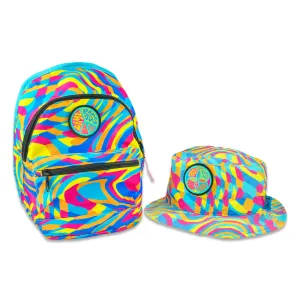 Dime Bags Hyperpop Reversible Mini Backpack   Bucket Hat