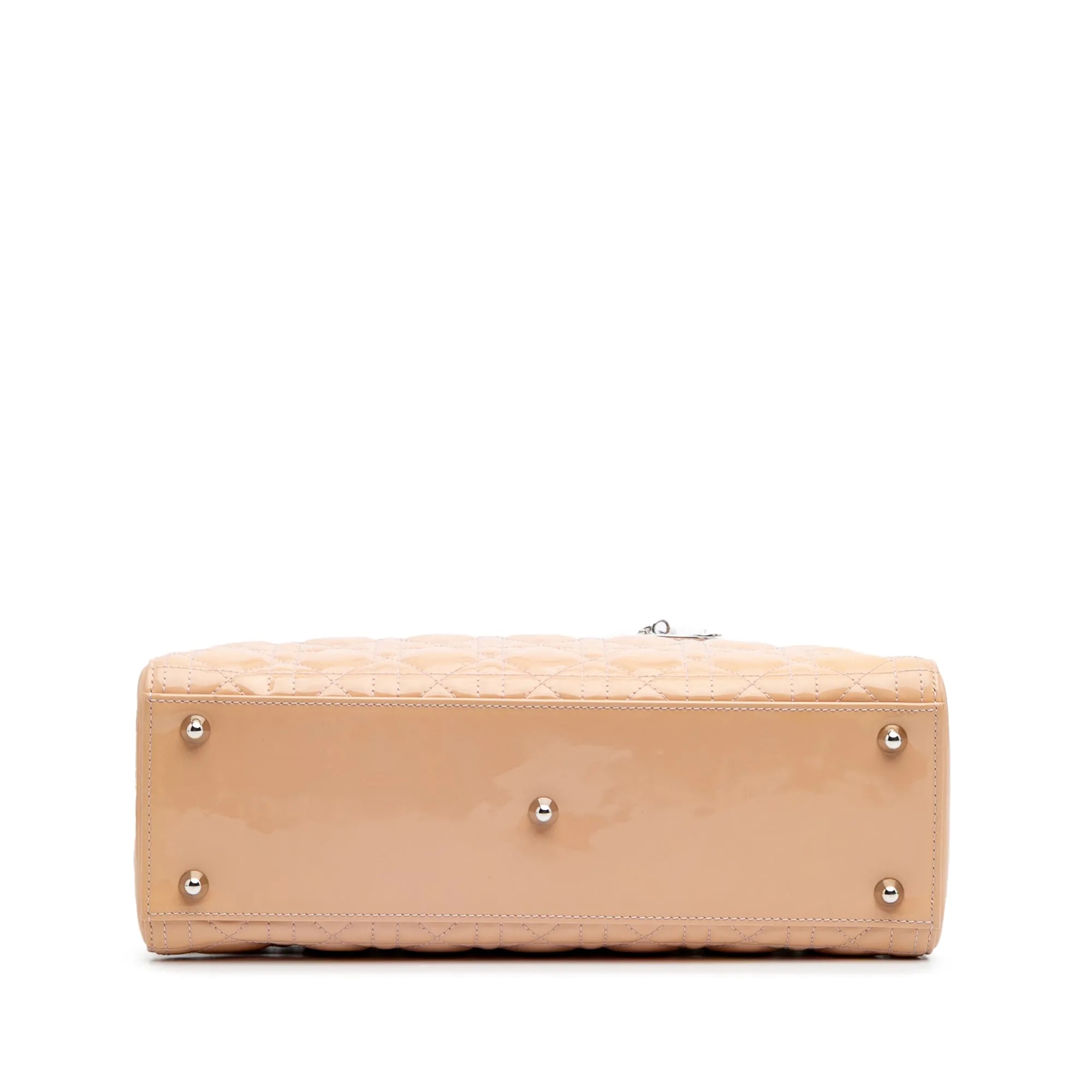 Dior Large Patent Cannage Lady Dior