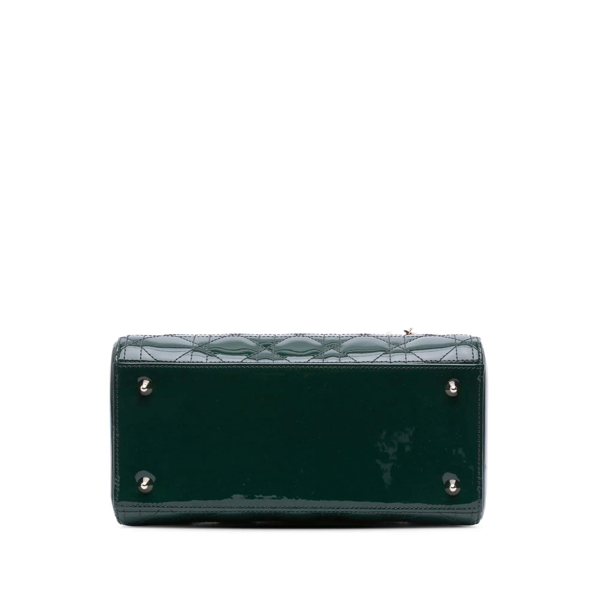 Dior Medium Patent Cannage Lady Dior