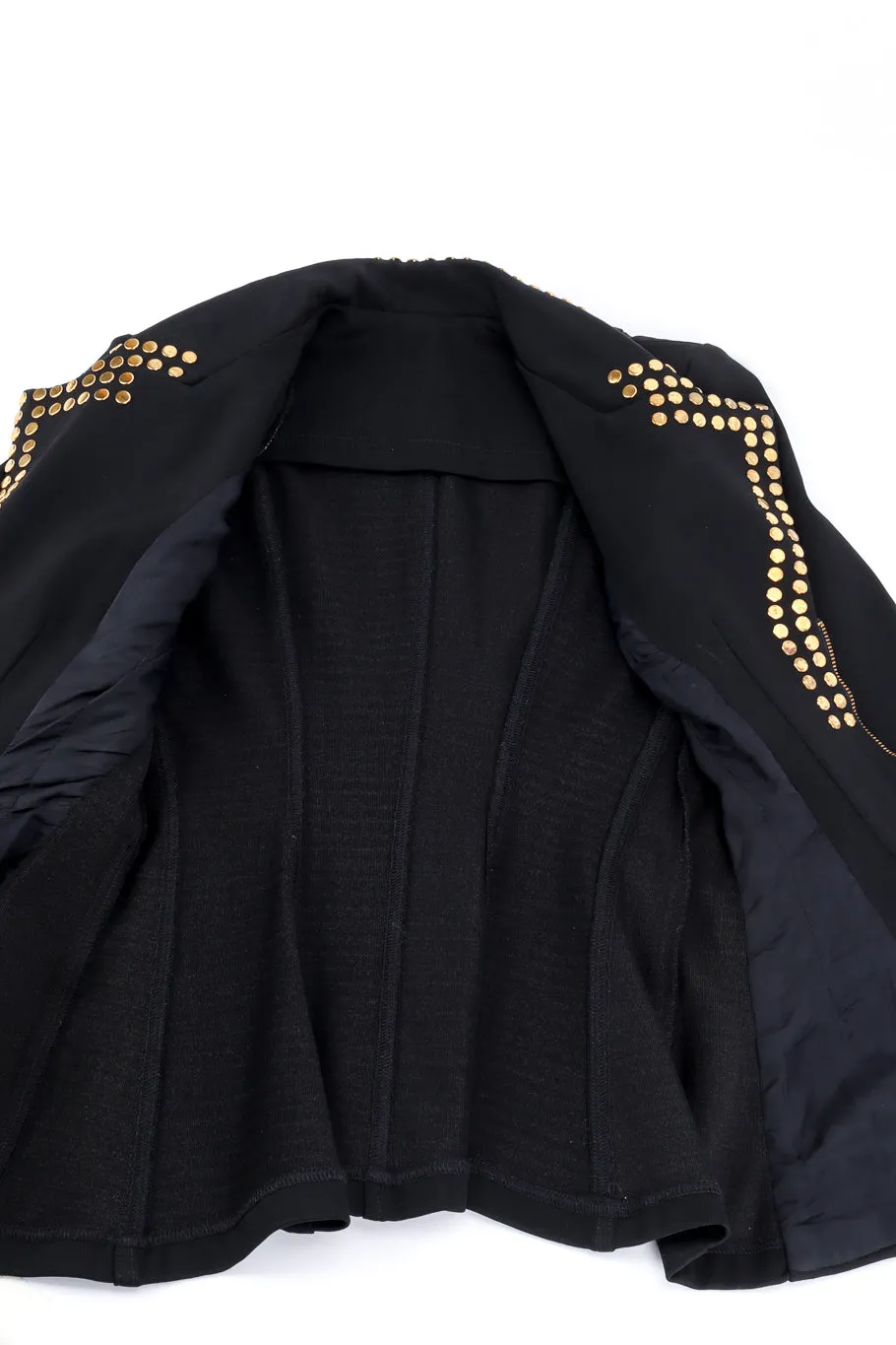 Disc Stud Jacket & Skirt Set