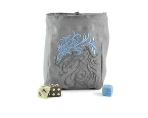 dnd Dice Bag, Two Toned Dragon Head