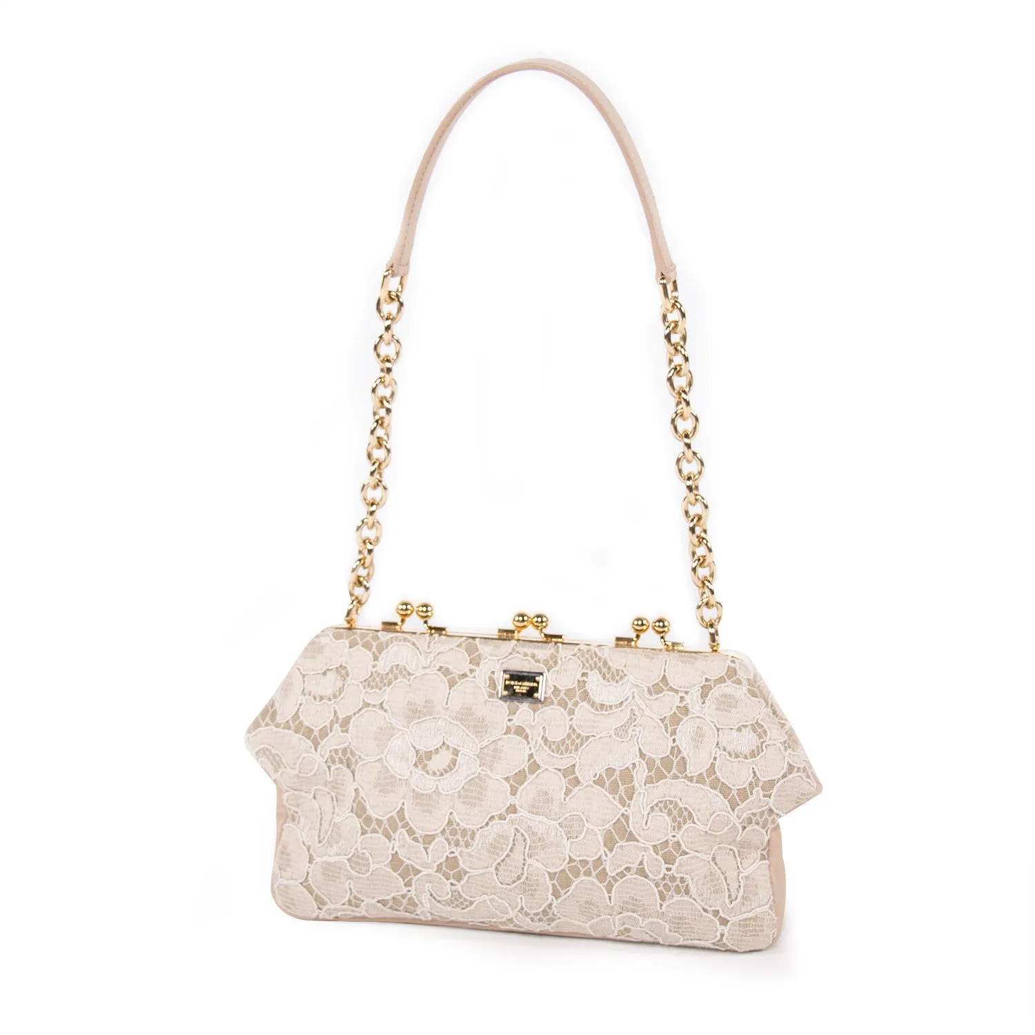 Dolce & Gabbana Floral Fabric Bag