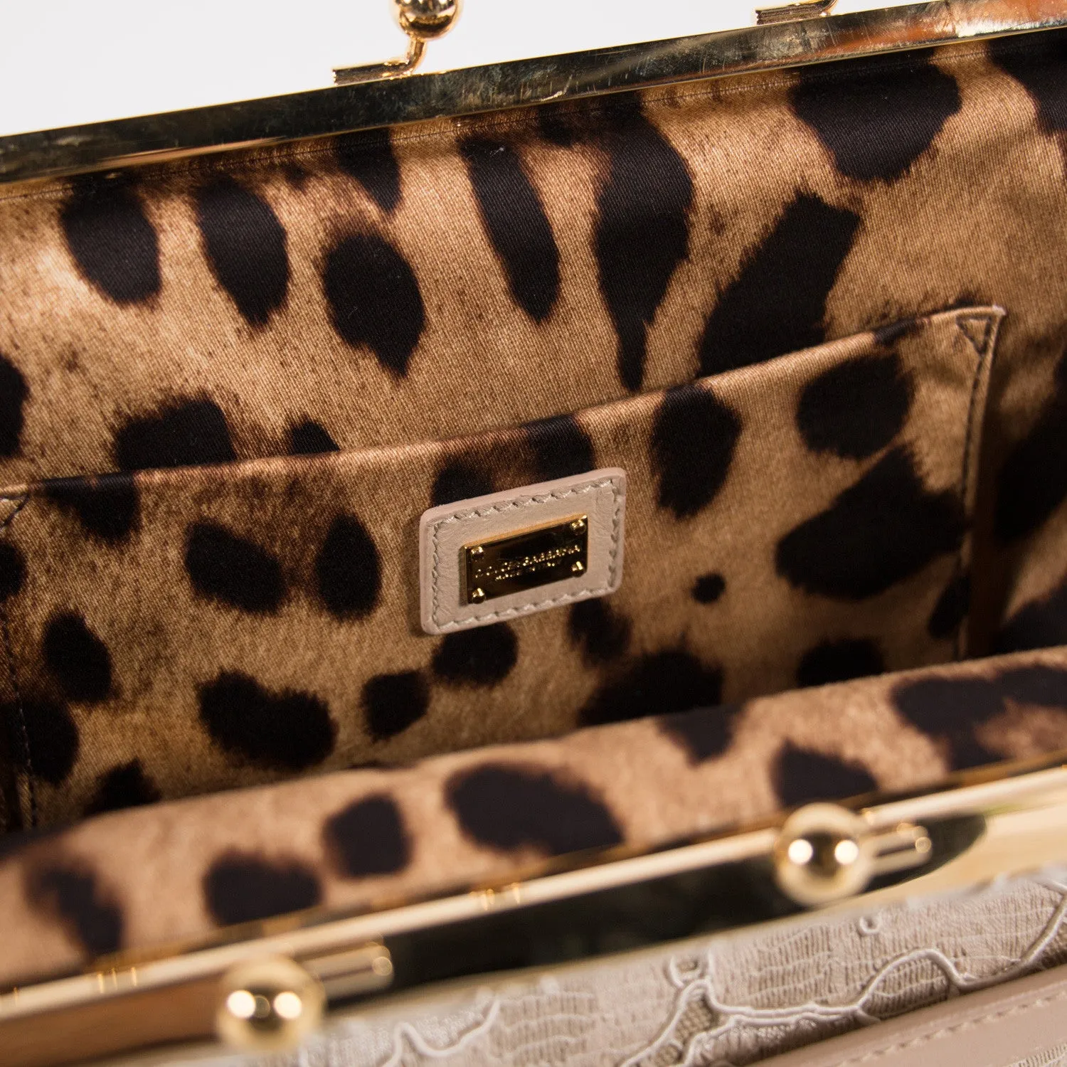 Dolce & Gabbana Floral Fabric Bag