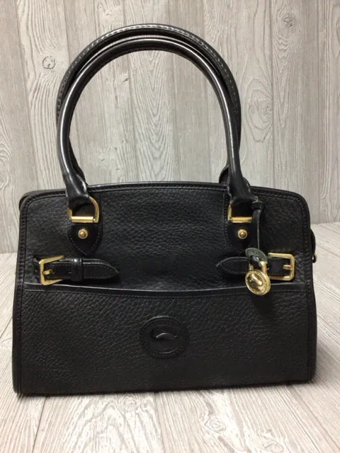 Dooney & Bourke Black Satchel Leather Waterproof Purse