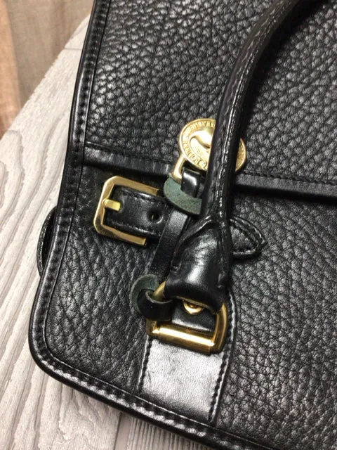 Dooney & Bourke Black Satchel Leather Waterproof Purse