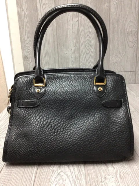 Dooney & Bourke Black Satchel Leather Waterproof Purse