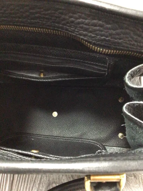 Dooney & Bourke Black Satchel Leather Waterproof Purse