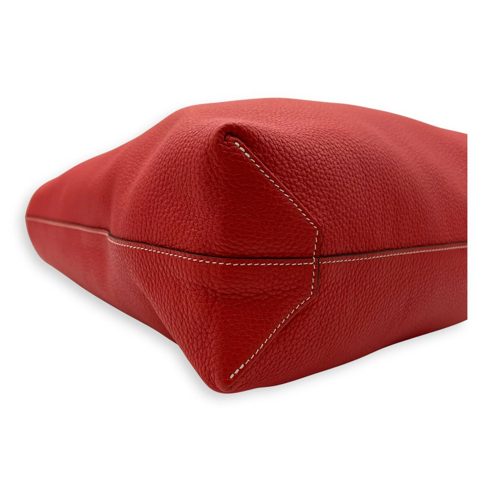 Double Sens Reversible Red Tote Bag in Clemence
