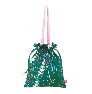 Drawstring tote bag - Rainforest