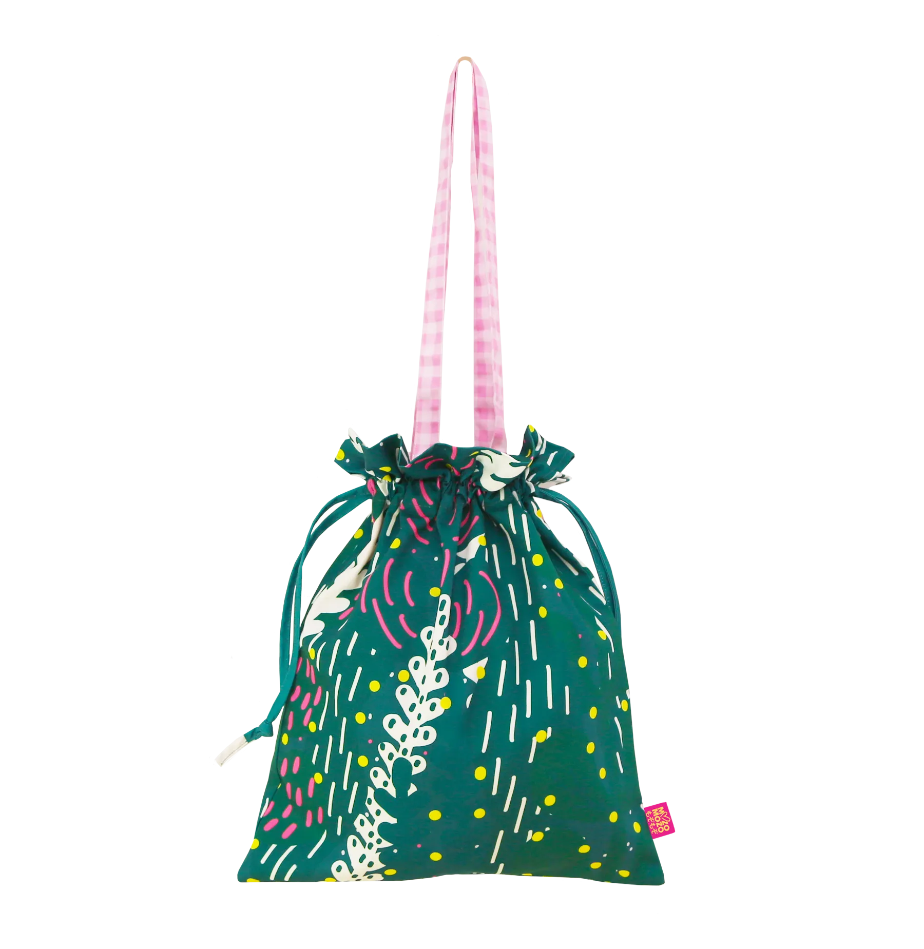 Drawstring tote bag - Rainforest