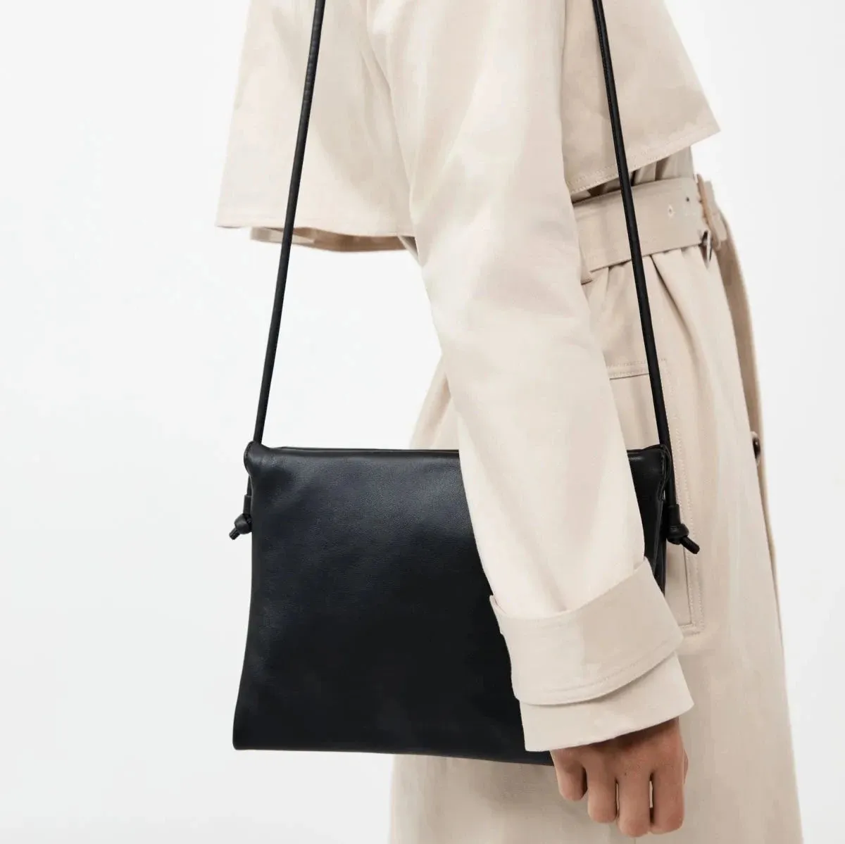 DUAL SLING BAG - BLACK