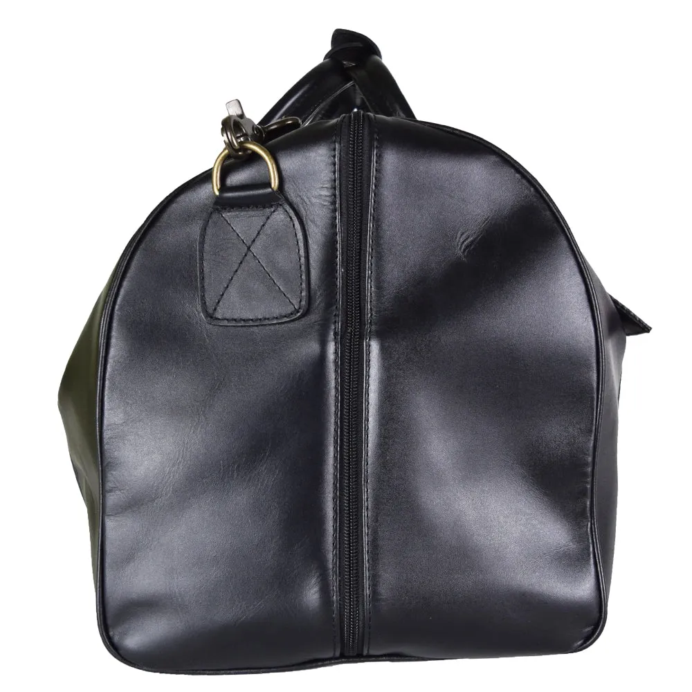 Duffel X-Large in Black Leather