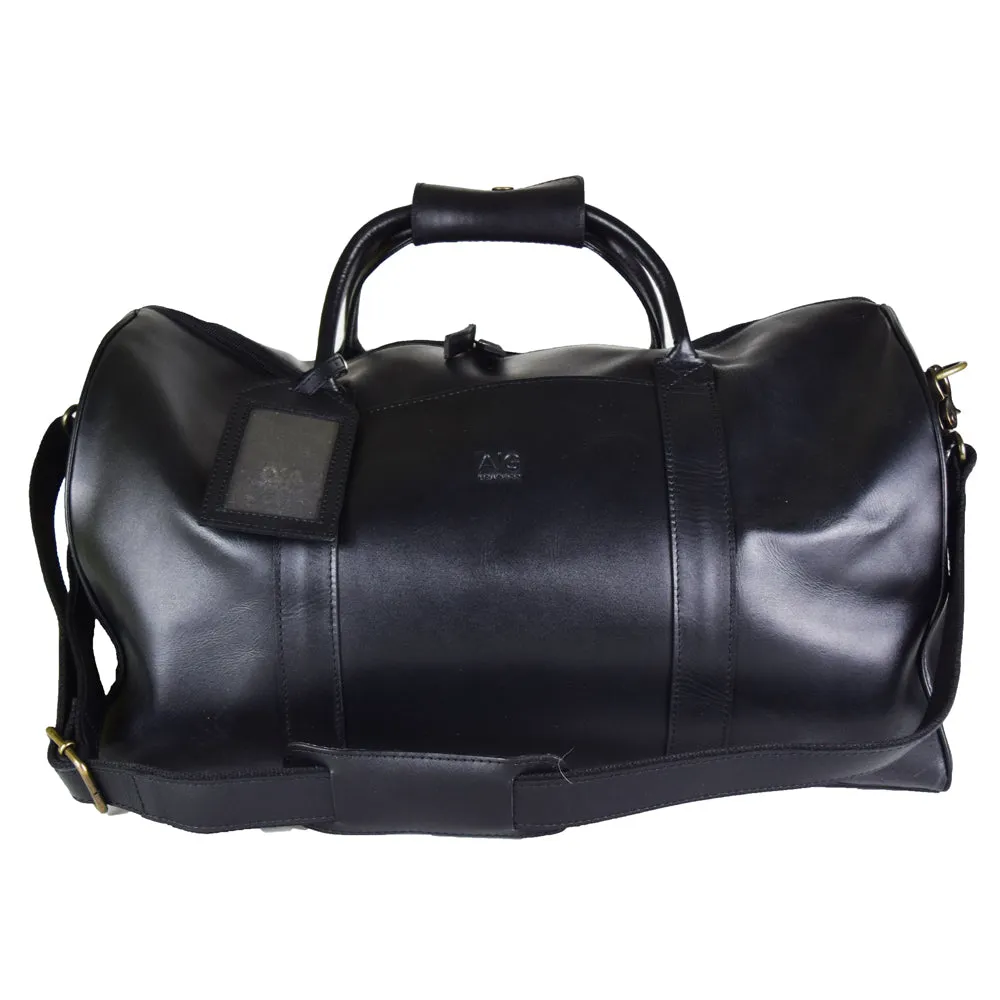 Duffel X-Large in Black Leather