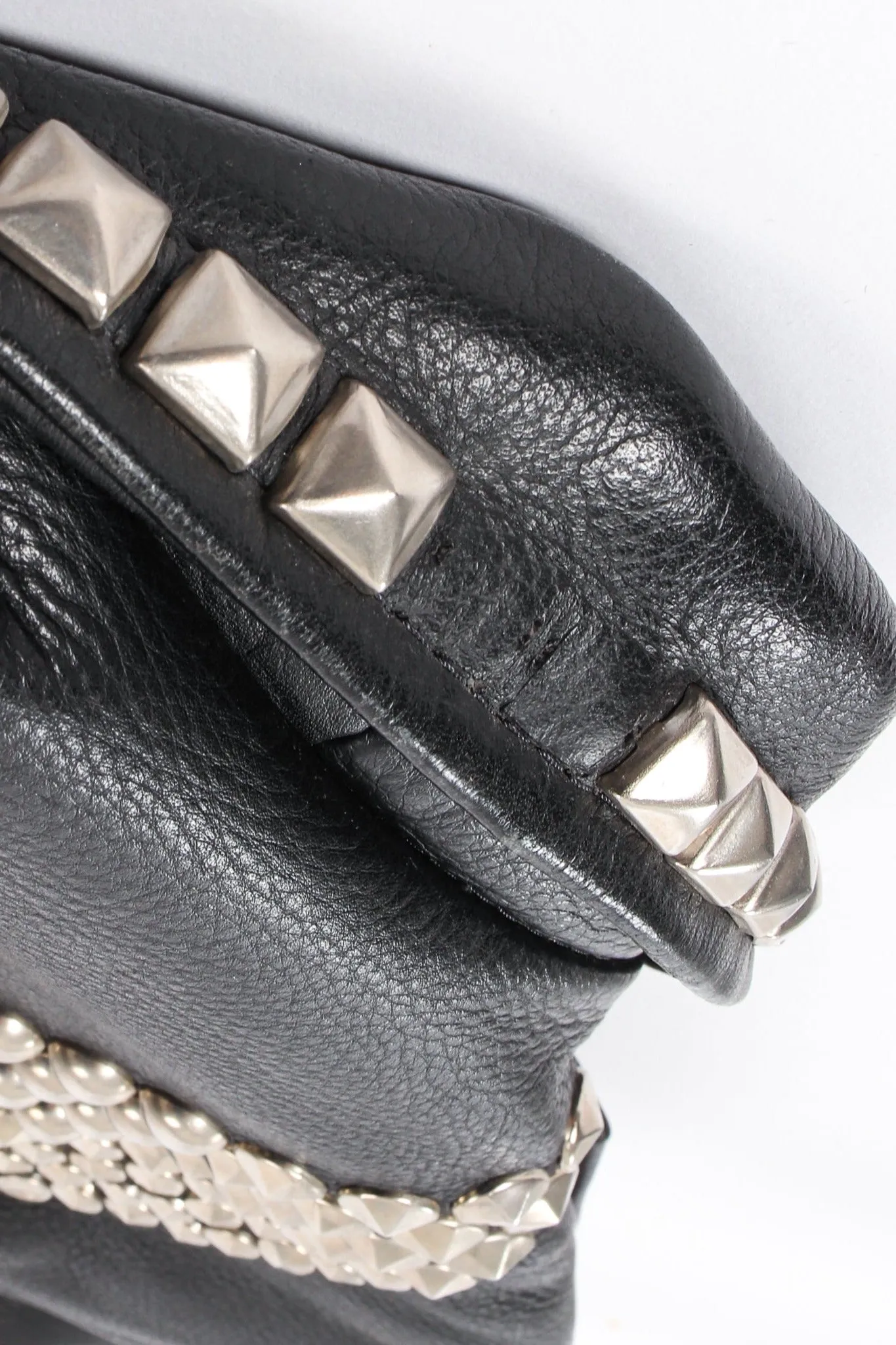 Eagle Studded Leather Biker Jacket