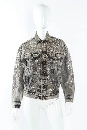 Electric Multi-Studded Denim Jacket