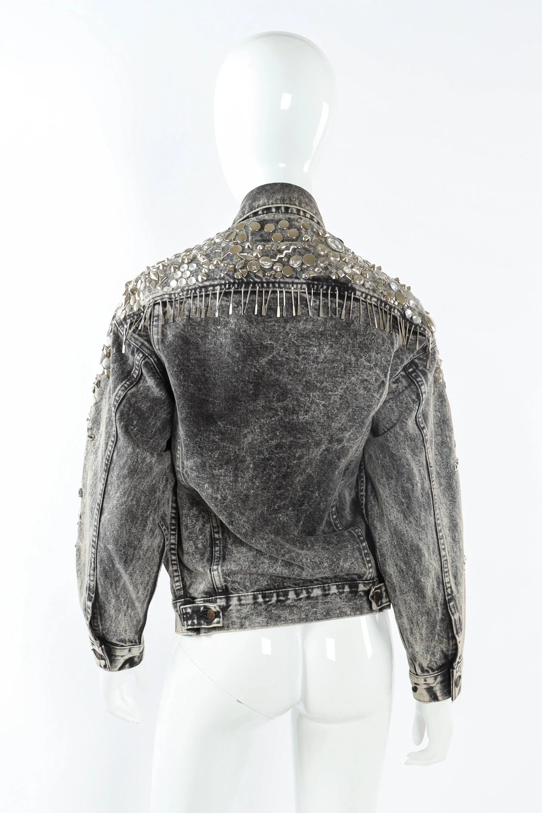 Electric Multi-Studded Denim Jacket