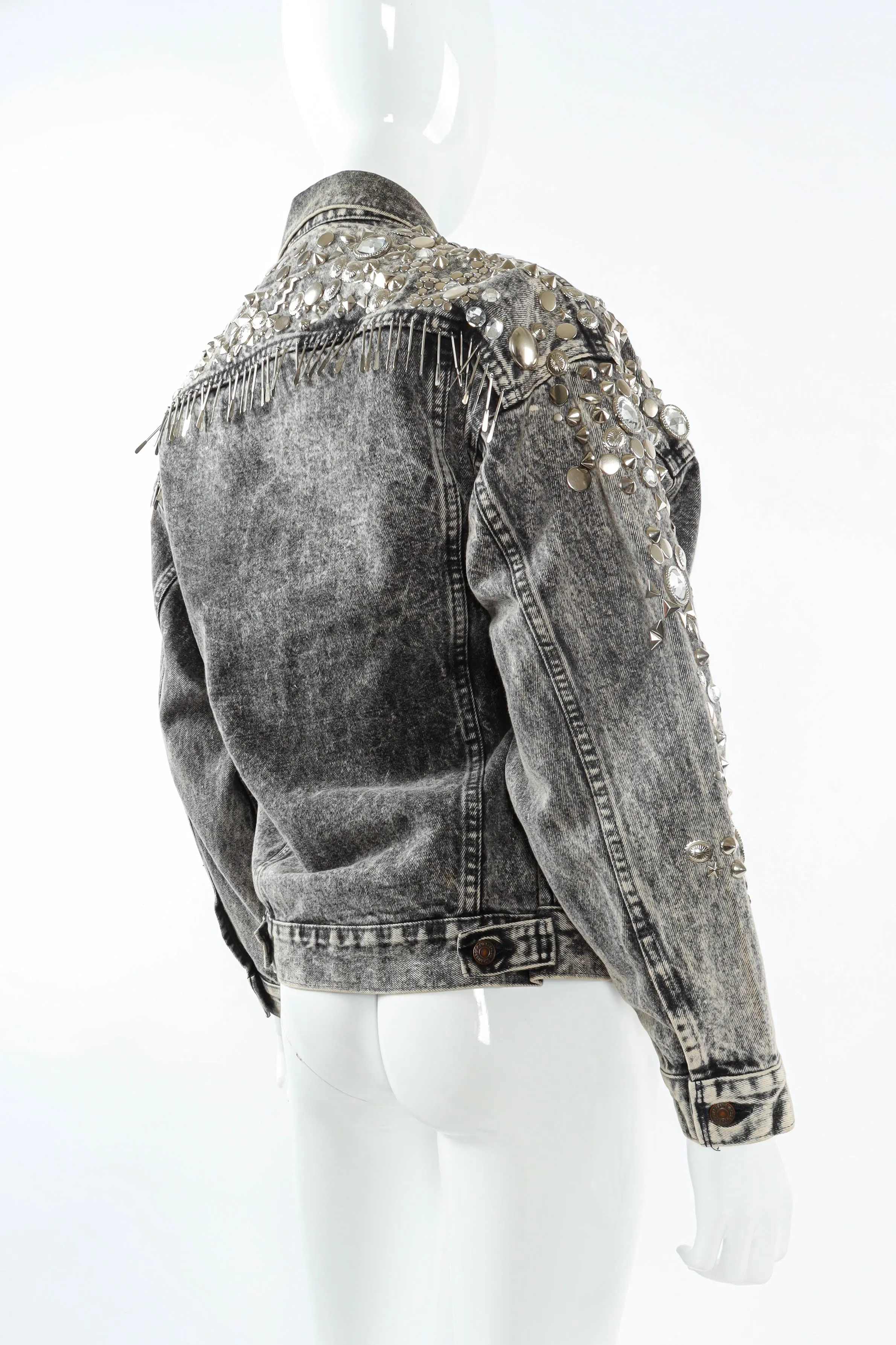 Electric Multi-Studded Denim Jacket