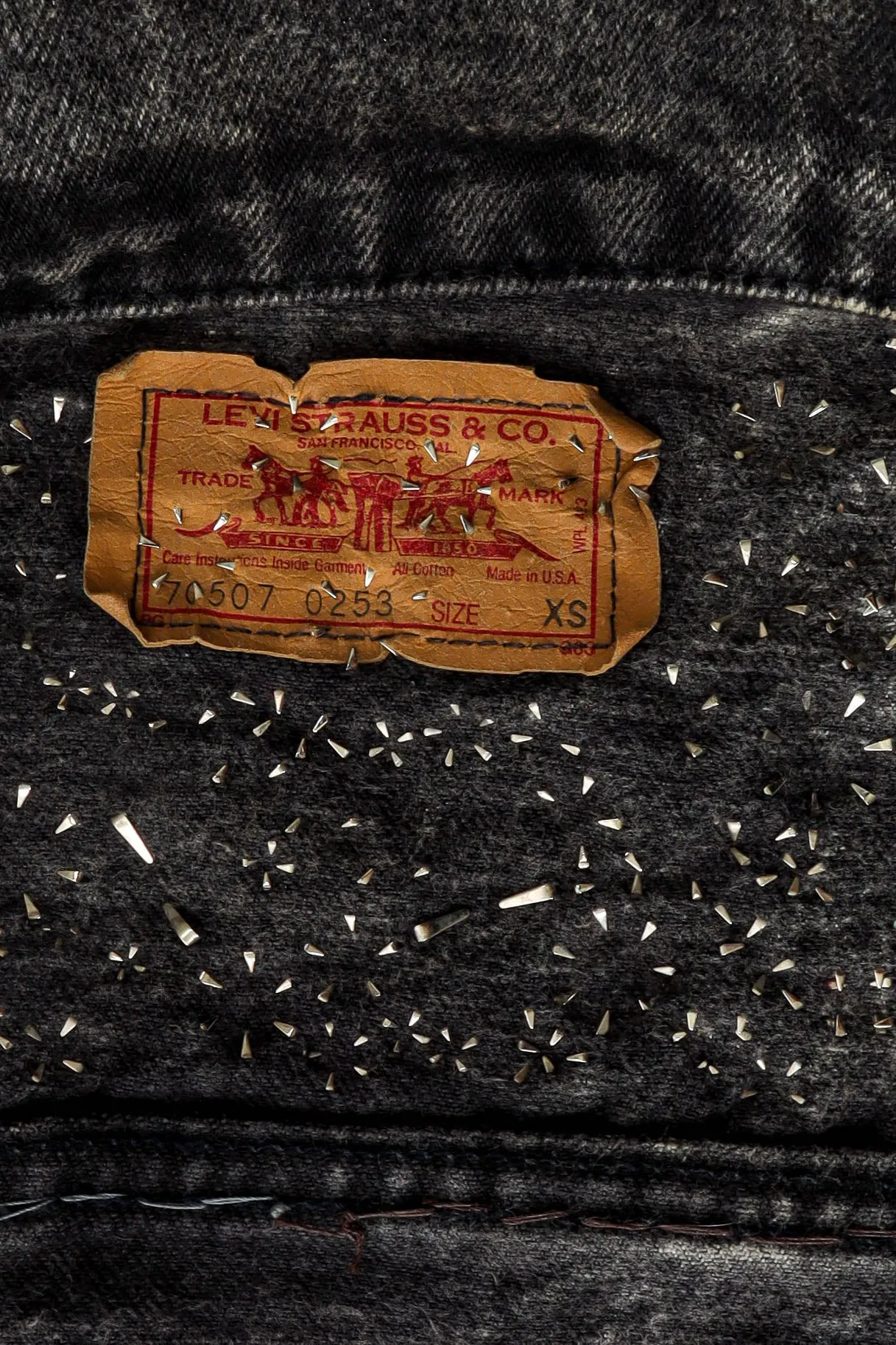 Electric Multi-Studded Denim Jacket