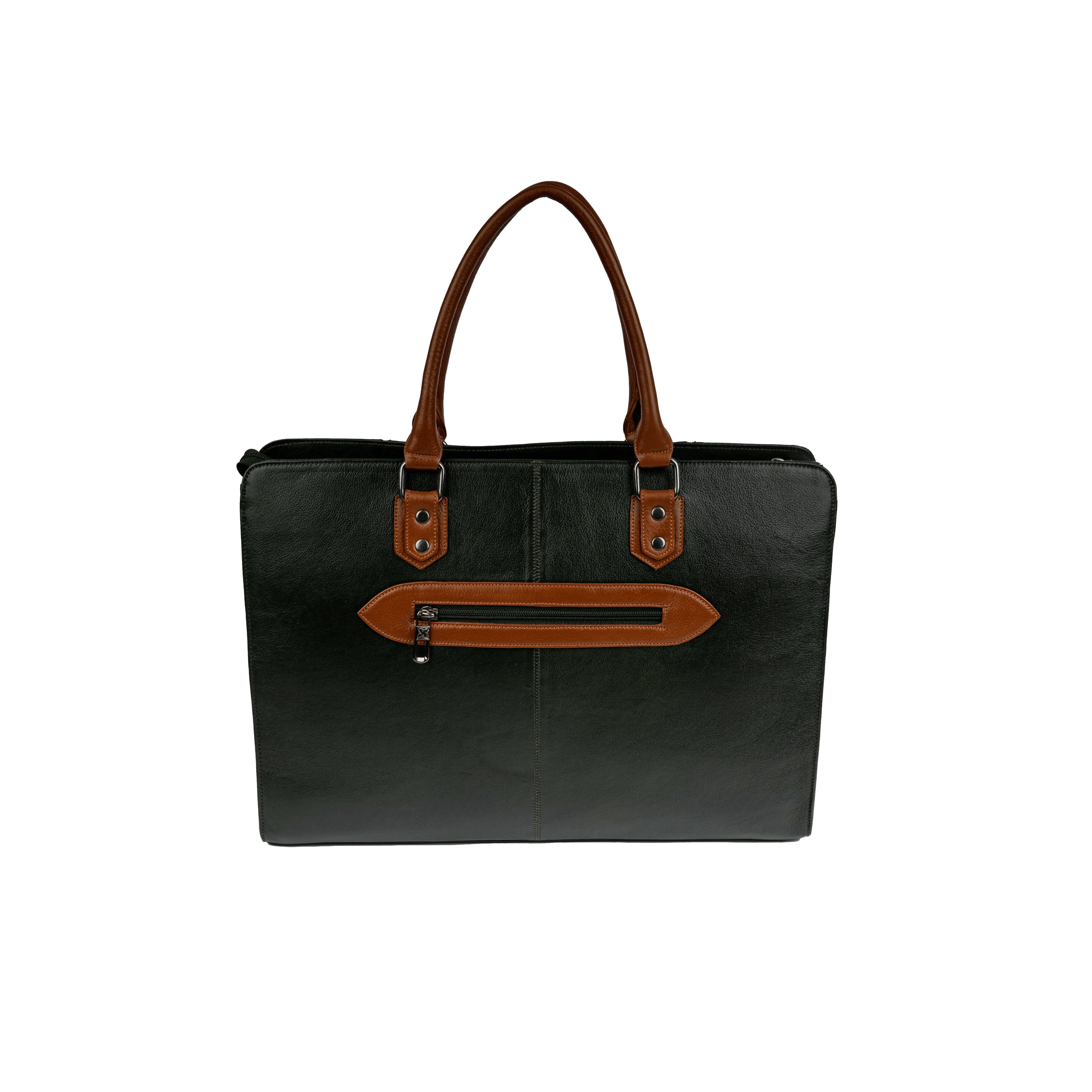 Elegance Leather Laptop Bag