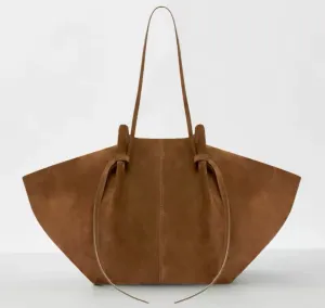 EM FAUX SUEDE TOTE