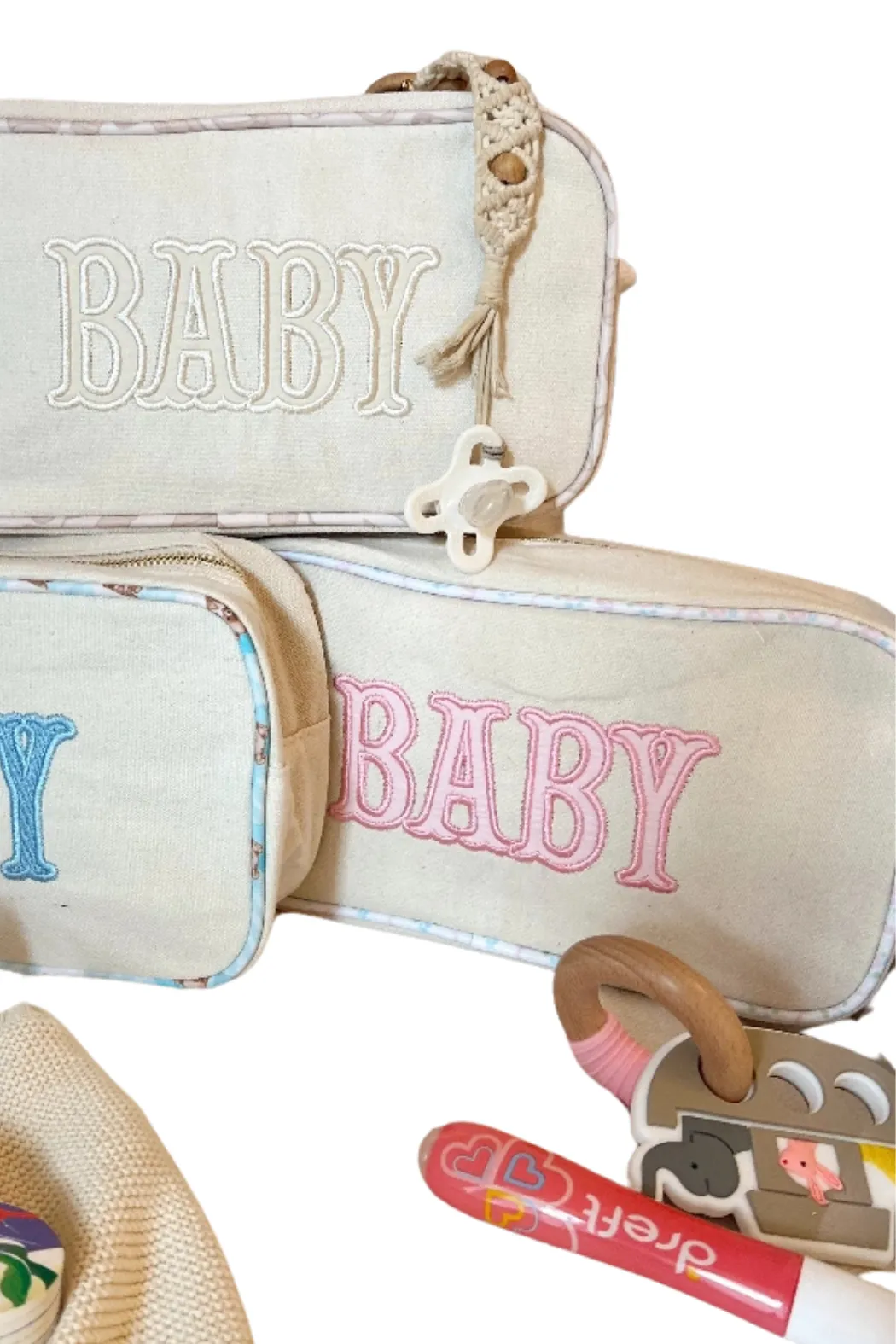Embroidered Canvas Bag