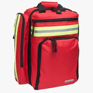 Emergency akutryggsäck röd