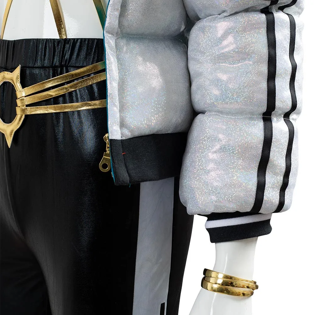 Empress of the Elements Cosplay League of Legends LOL TRUE DAMAGE Qiyana Outfit Cosplay Costume