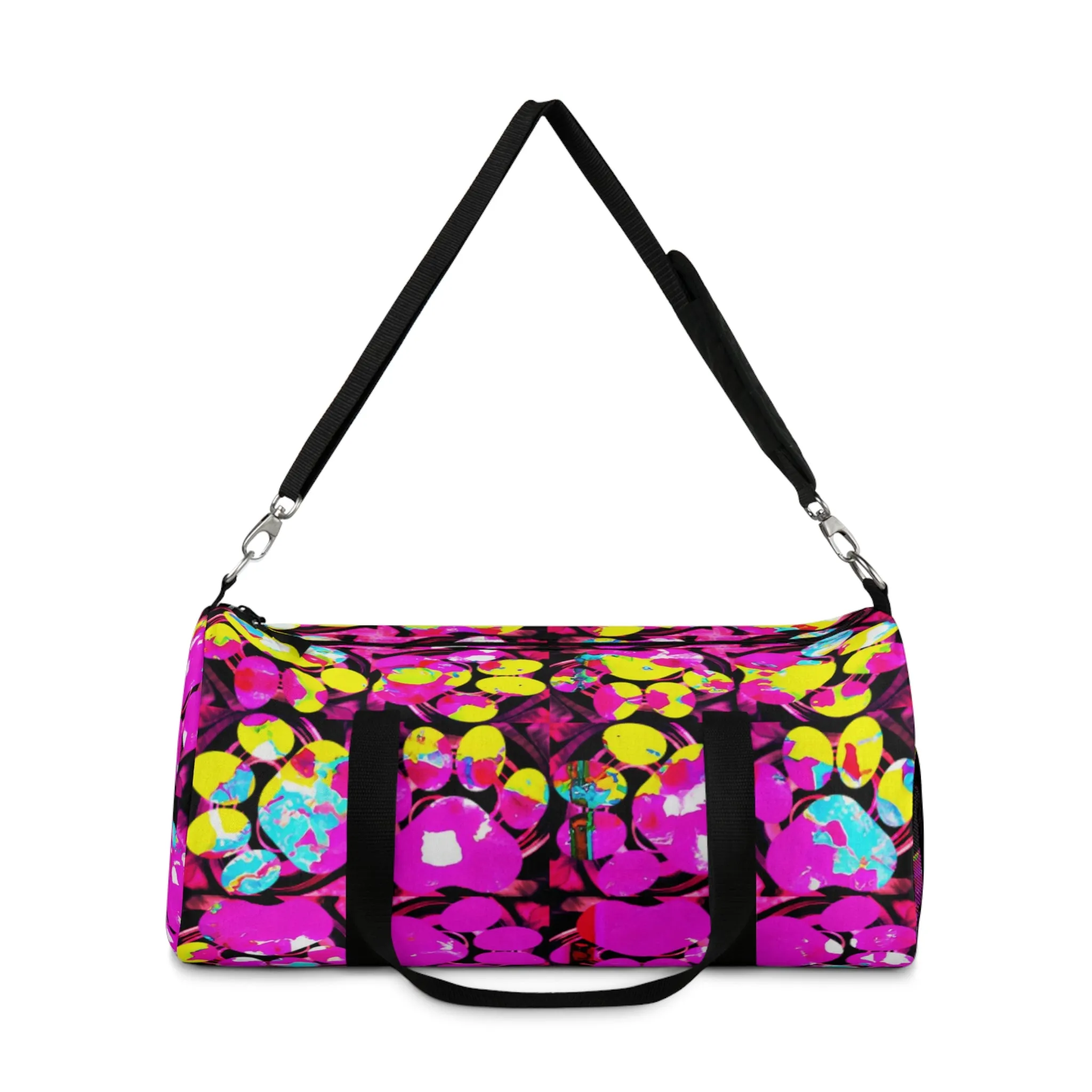 Evelyn Vignette - Paw Print - Duffel Bag