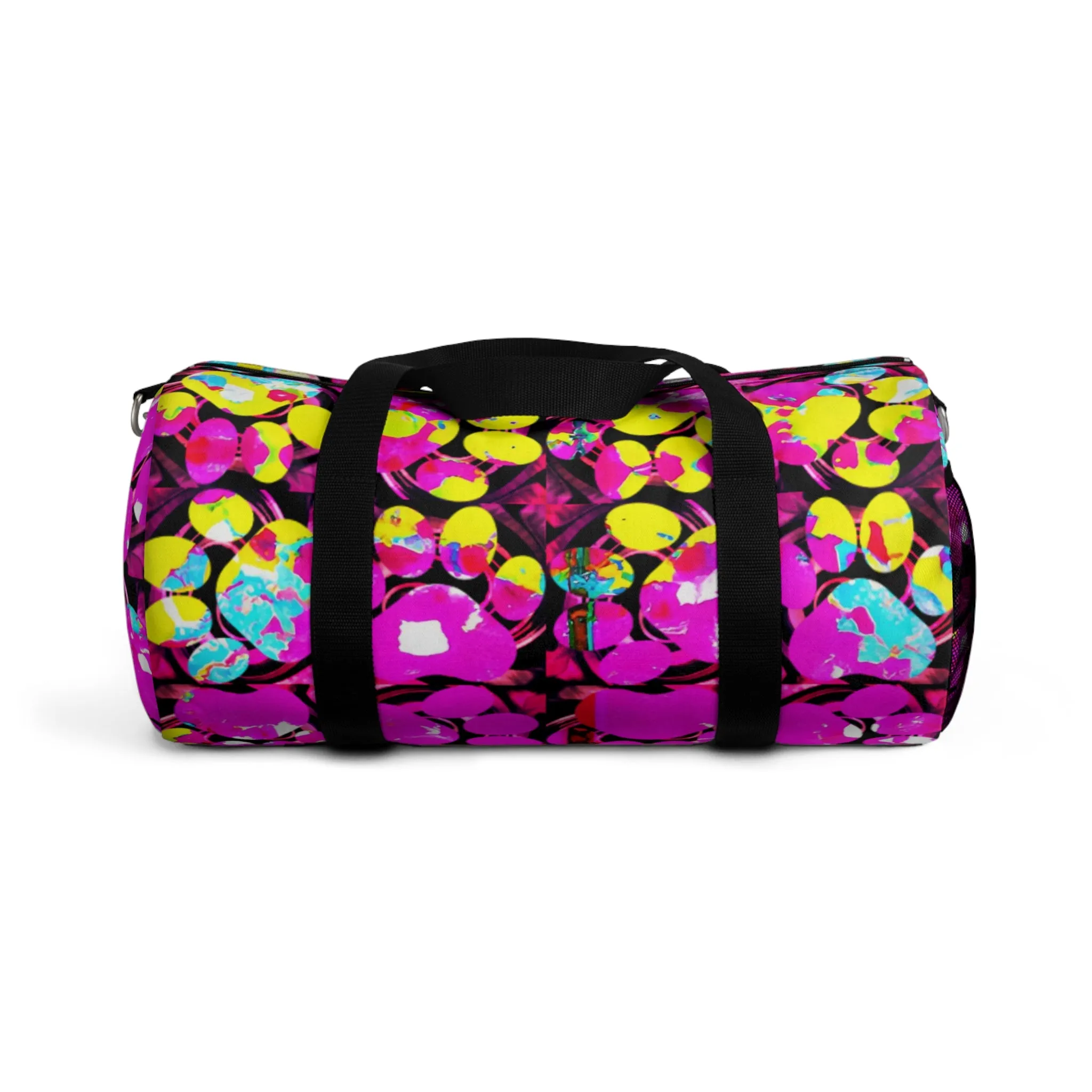 Evelyn Vignette - Paw Print - Duffel Bag